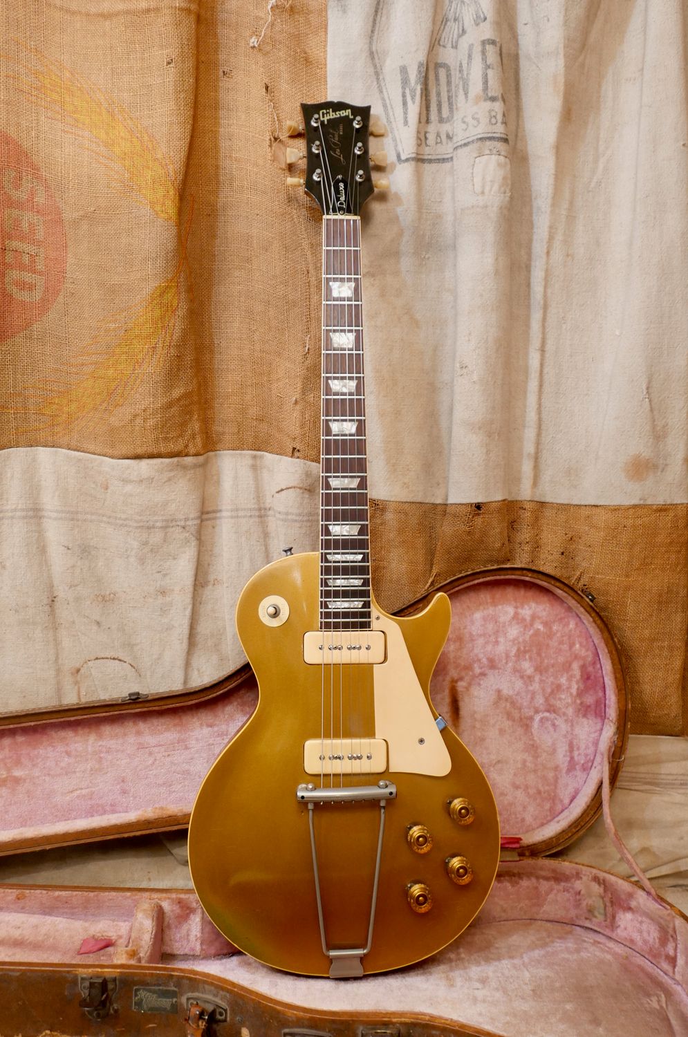 1953 Gibson Les Paul Standard Goldtop Renecked