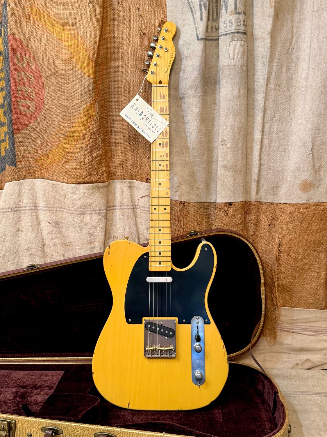 2026 Nash T-52 Butterscotch Blond Ash Body