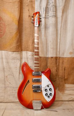 1967 Rickenbacker Model 375 Fireglo (c)