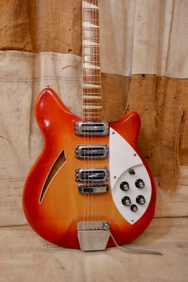 1967 Rickenbacker Model 375 Fireglo (c)
