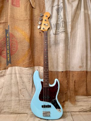 2019 Fender MIM Vintera Jazz Bass Sonic Blue