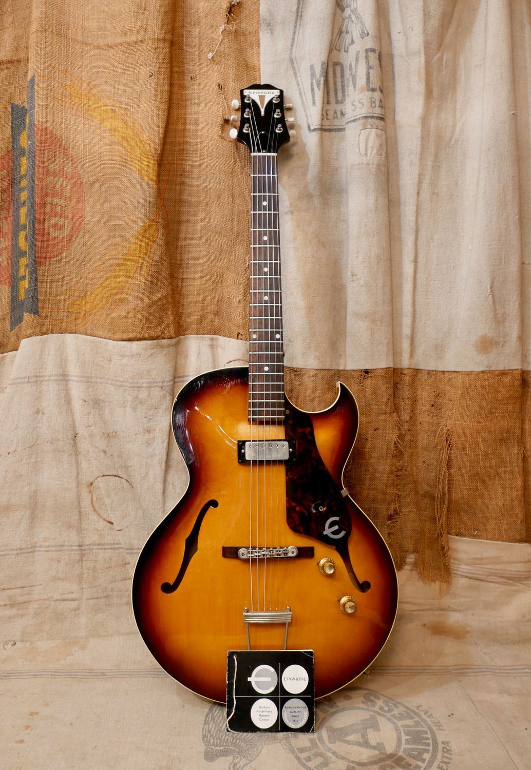 1960 Epiphone Sorrento E452T Sunburst