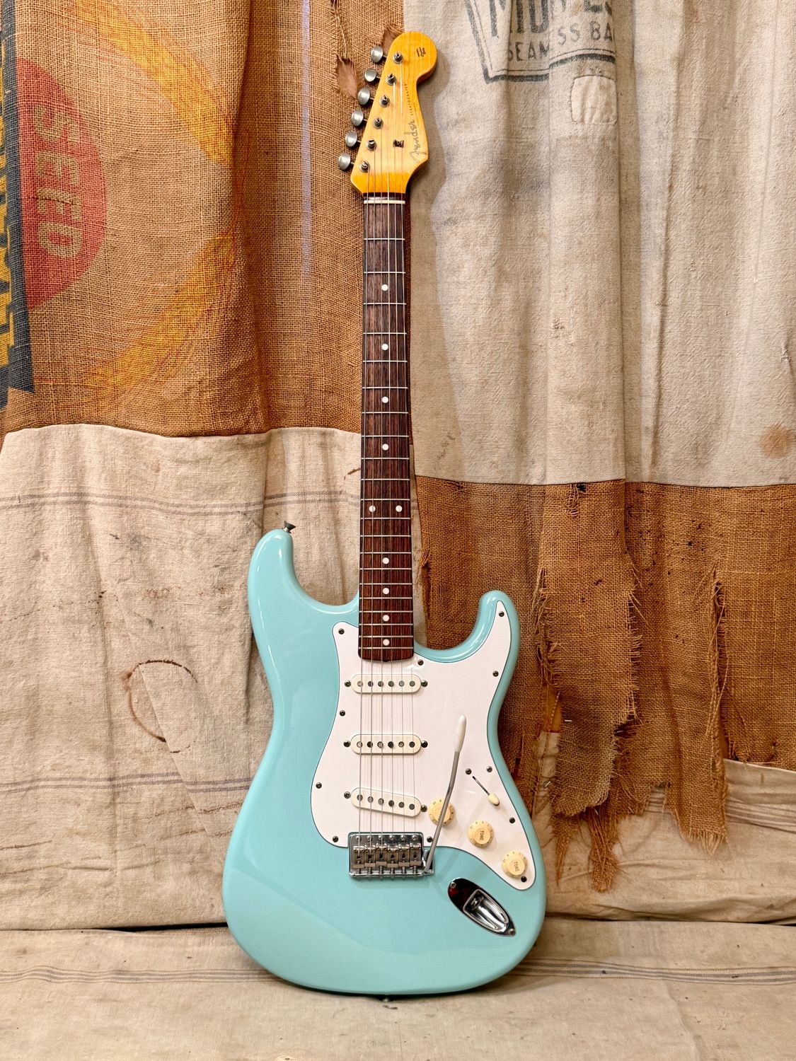 2005 Fender CIJ/MIJ '62 RI Stratocaster Daphne Blue