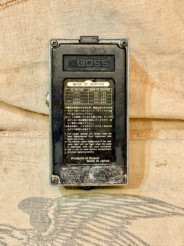 日本製 Japan BOSS CE-2 Chorus コーラス CE2 1981 Boss CE-2 Chorus Pedal MIJ CE2 Made in Japan