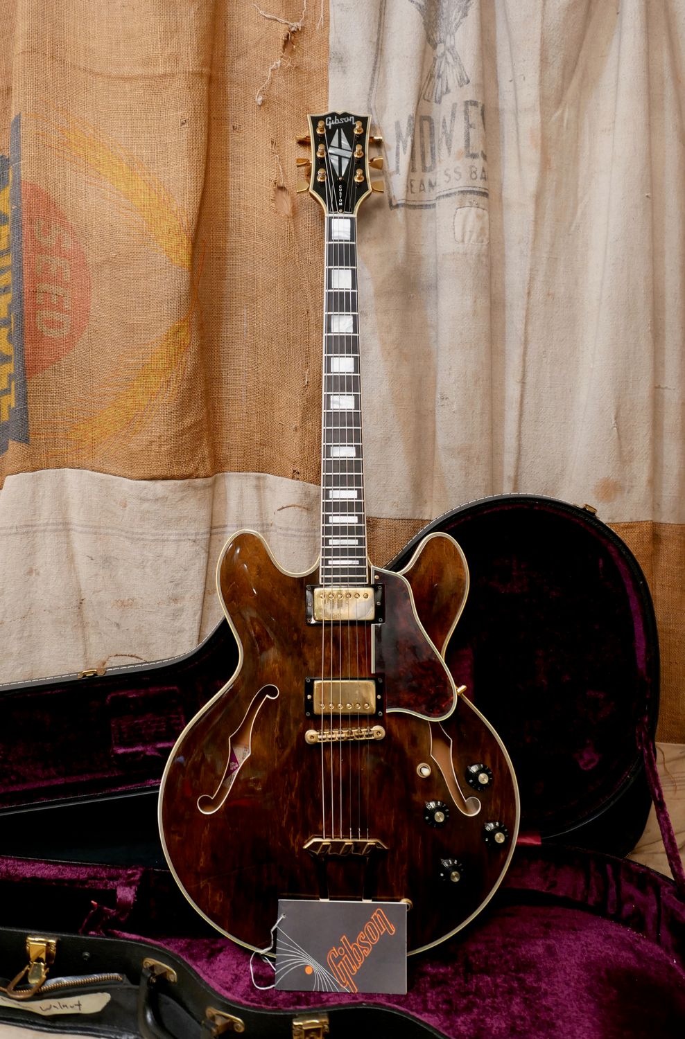 1972 Gibson ES-355 Walnut Rare Custom Order