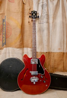 1967 Gibson EB-2 Sparkling Burgundy