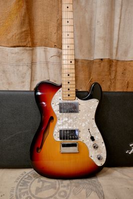 1972 Fender Telecaster Thinline Sunburst