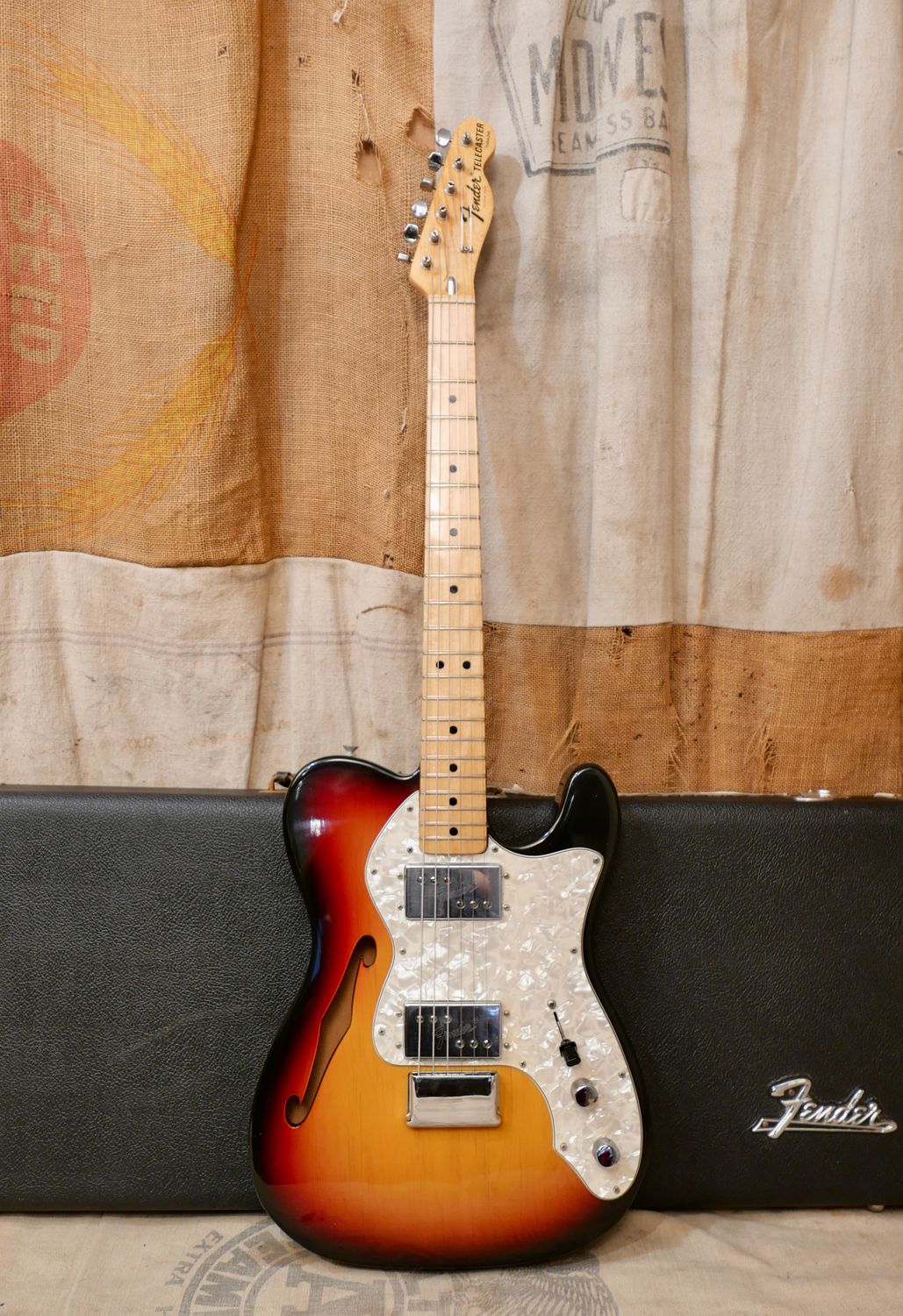 1972 Fender Telecaster Thinline Sunburst