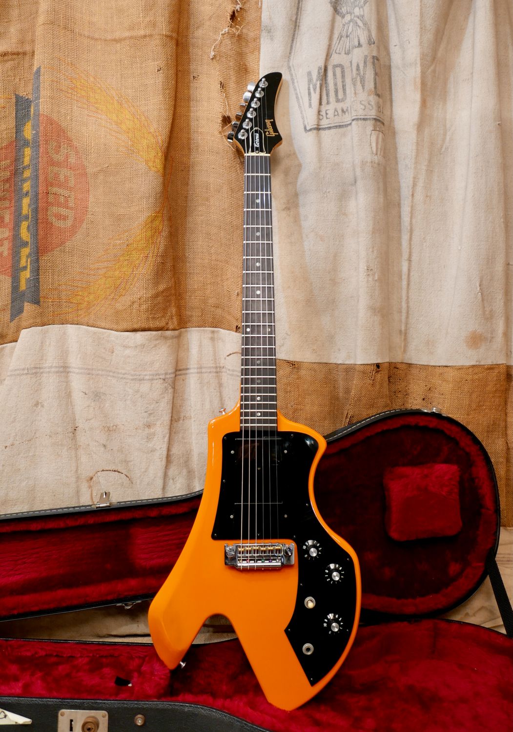 1983 Gibson Corvus II Orange