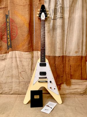 2010 Gibson Flying V 67 Reissue Custom Shop '67 White