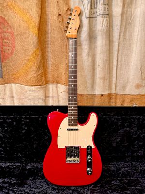 2005 MIM Fender Muddy Waters Artist Series Signature Telecaster Candy Apple Red
