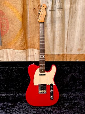 2005 MIM Fender Muddy Waters Artist Series Signature Telecaster Candy Apple Red