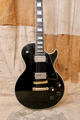 1974 Gibson Les Paul Custom Black Ebony