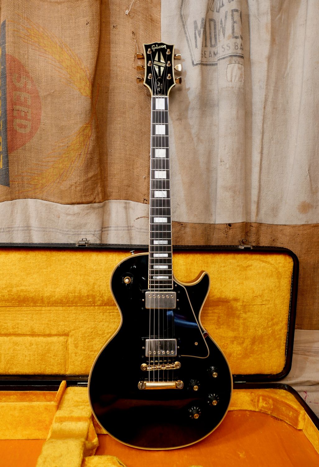 1969 Gibson Les Paul Custom Black-Ebony