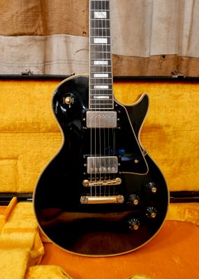 1969 Gibson Les Paul Custom Black-Ebony