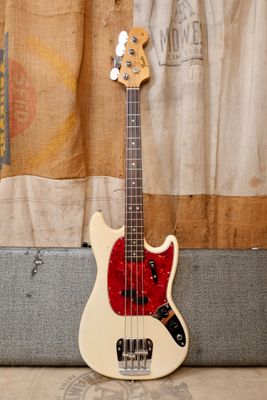 1966 Fender Mustang Bass Olympic White