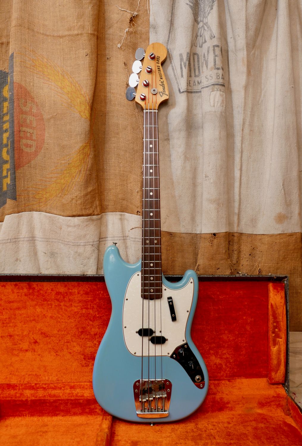 1967 Fender Mustang Bass Daphne Blue