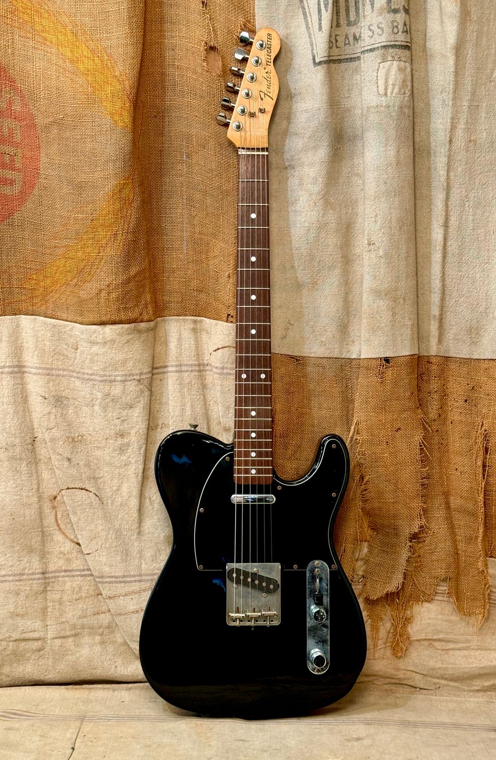 1988 Fender MIJ '71 Reissue Telecaster Black TL-71