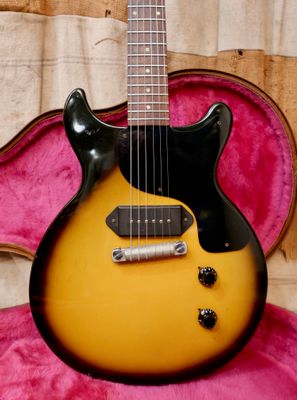 1991 Gibson Custom Shop Les Paul Junior Double Cutaway Sunburst