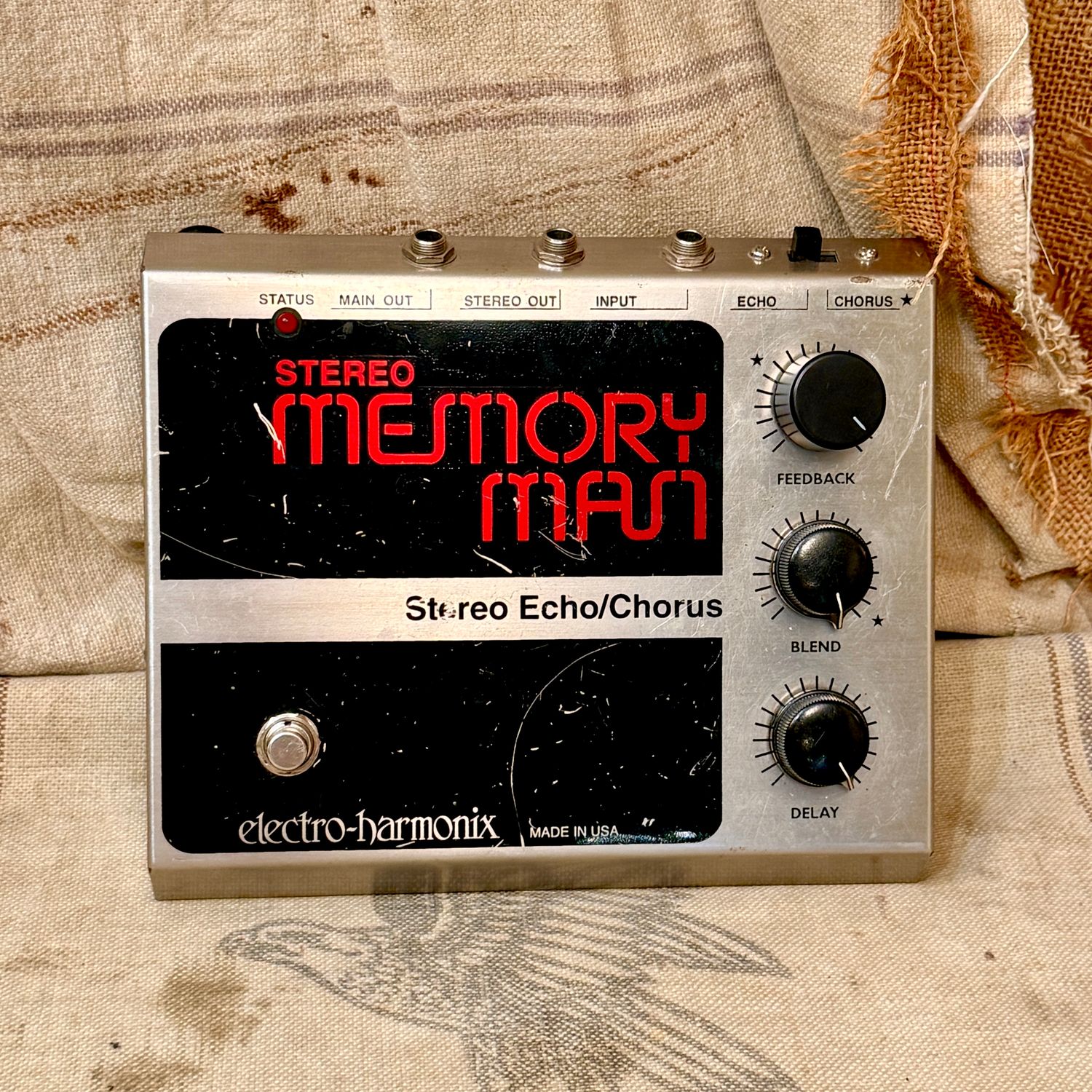 1970's Electro Harmonix Stereo Memory Man V1-3 Knob