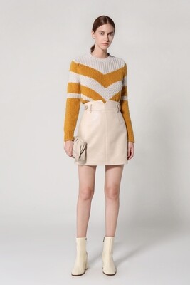 MS030S Two Tone Sweater