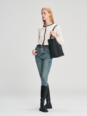 XZ508 Round-Neck Cardigan