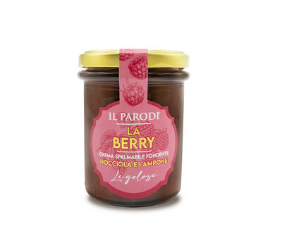 Raspberry & hazelnut cream