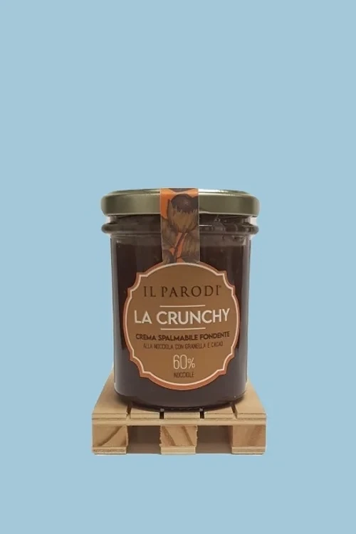 Hazelnut cream with hazelnut grains