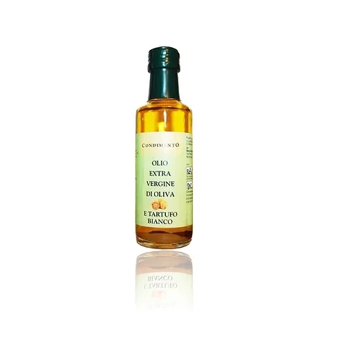 Extra virgin olive oil with white truffle