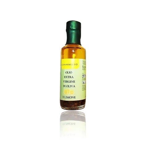 Extra virgin olive oil with lemon