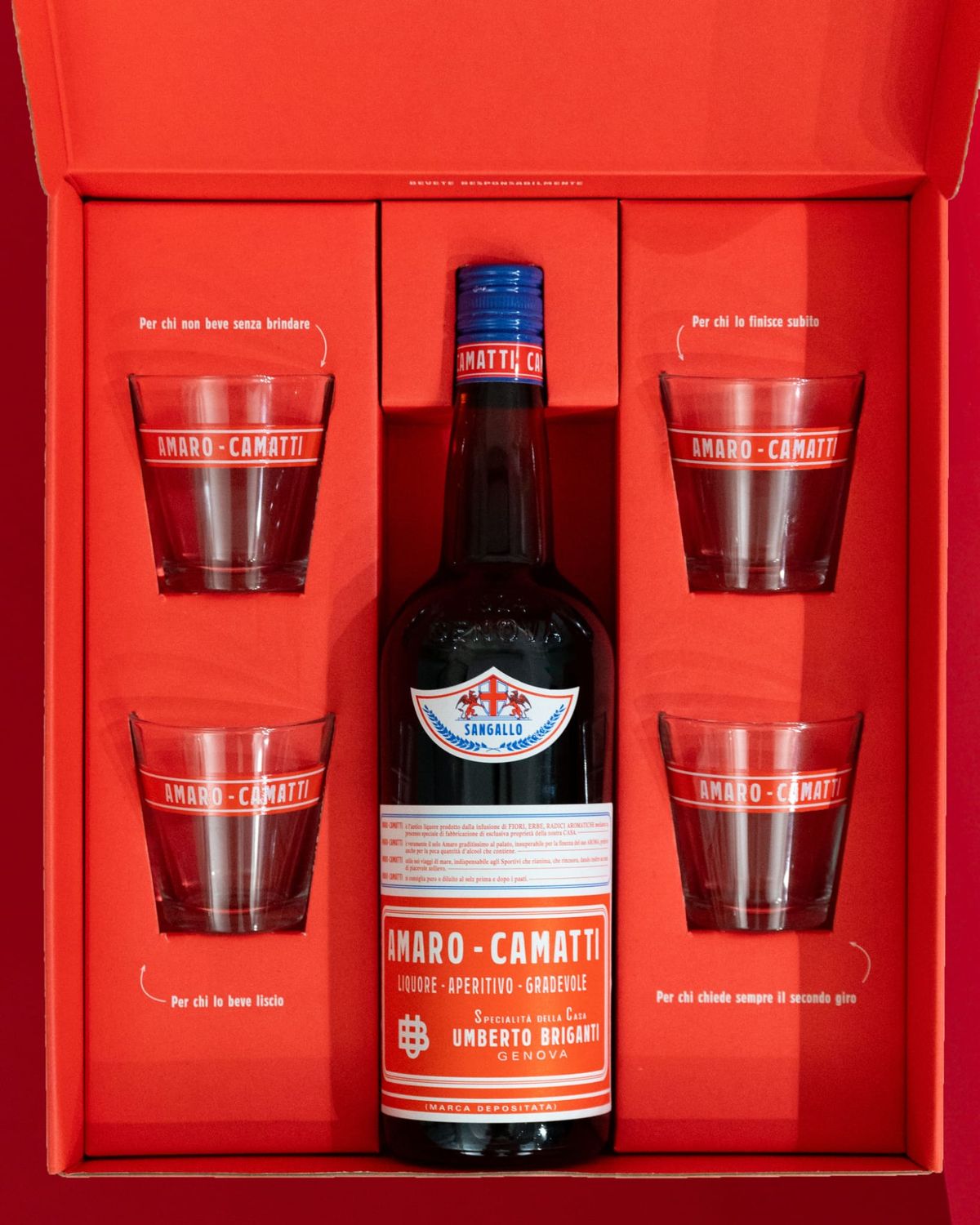Amaro Camatti, gift box