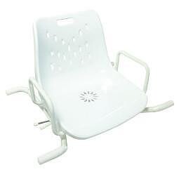 Siège de baignoire pivotant compact