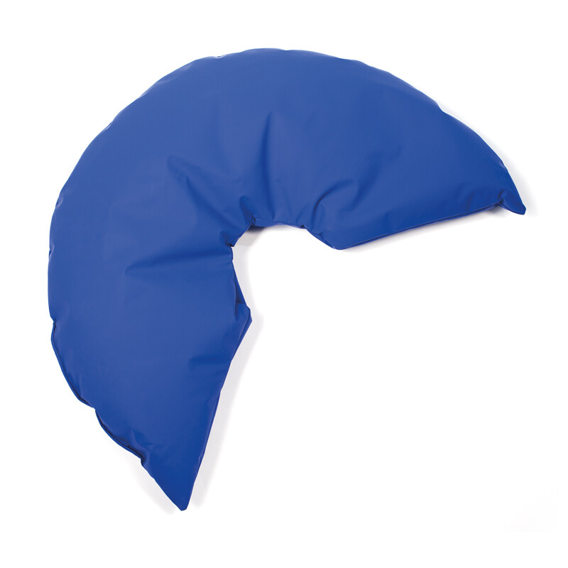 Coussin de positionnement en demi-lune Posimed, 35 x 60 x 10 cm, avec housse PU