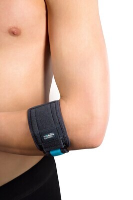 MOBILIS EpiBand
Bracelet de coude pour le soulagement ponctuel des points d’insertion des tendons