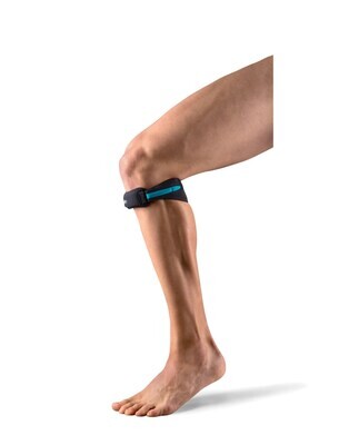 MOBILIS GenuBand,
Sangle de genou pour un soulagement ponctuel du tendon patellaire.