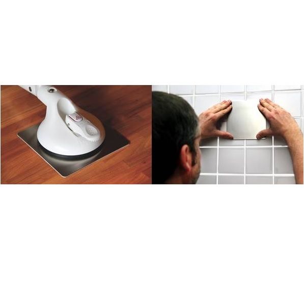 Plaques en acier inoxydable pour poignées à ventouses