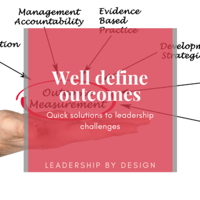 Well defined outcomes