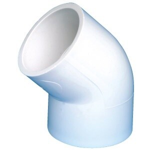 PVC Elbow 45 degree 40mm