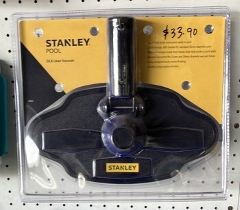 Stanley Deluxe Vinyl Liner Vacuum Head *