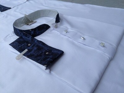 Men&#39;s White premium panjabi