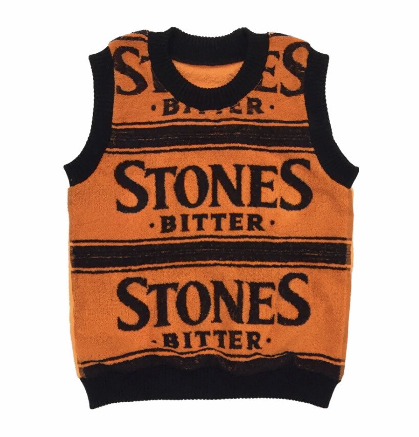 STONES BITTER BEER TOWEL VEST