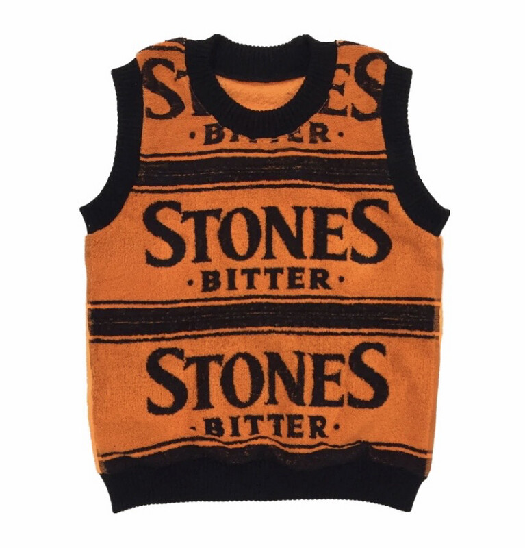 STONES BITTER BEER TOWEL VEST