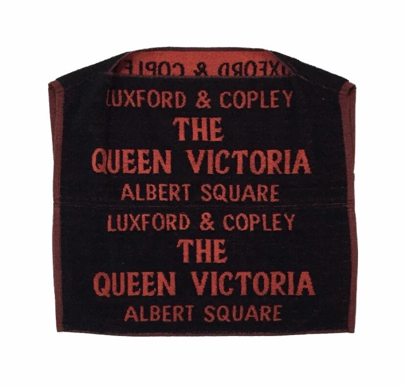 QUEEN VIC BEER TOWEL TABARD