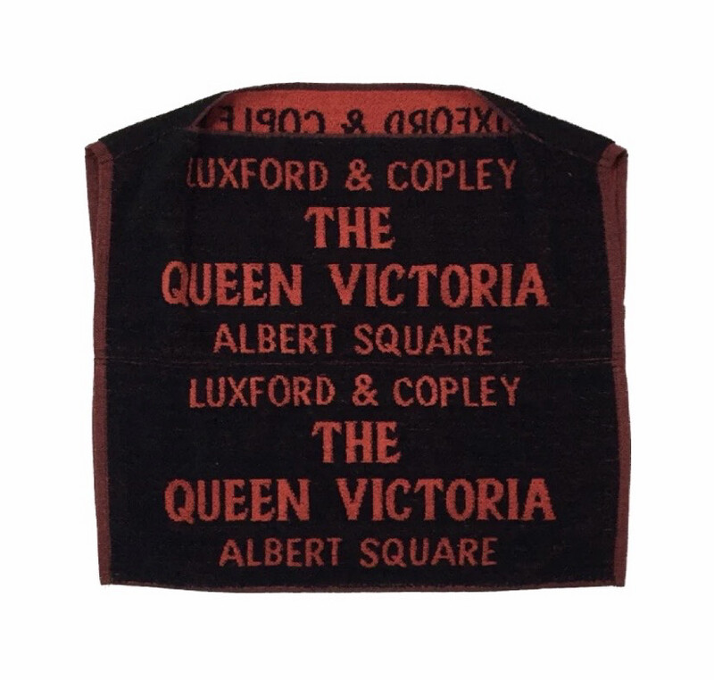 QUEEN VIC BEER TOWEL TABARD