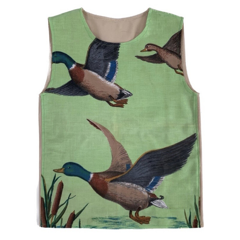 DUCKS IN FLIGHT TEA TOWEL VEST