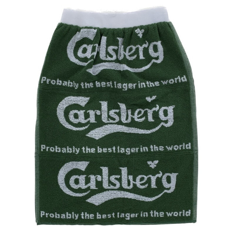 CARLSBERG BEER TOWEL MIDI SKIRT