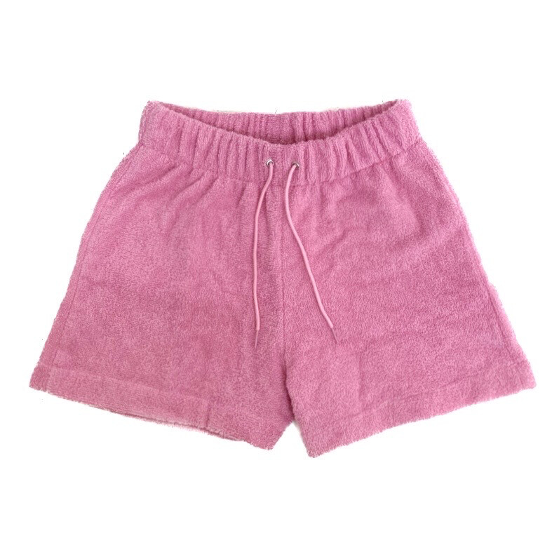 TERRY SHORTS BUBBLEGUM PINK