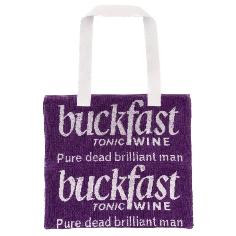 BUCKFAST BEER TOWEL TOTE BAG
