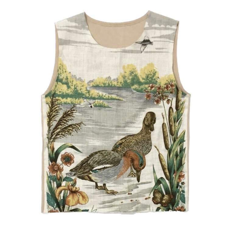 DUCK POND TEA TOWEL VEST