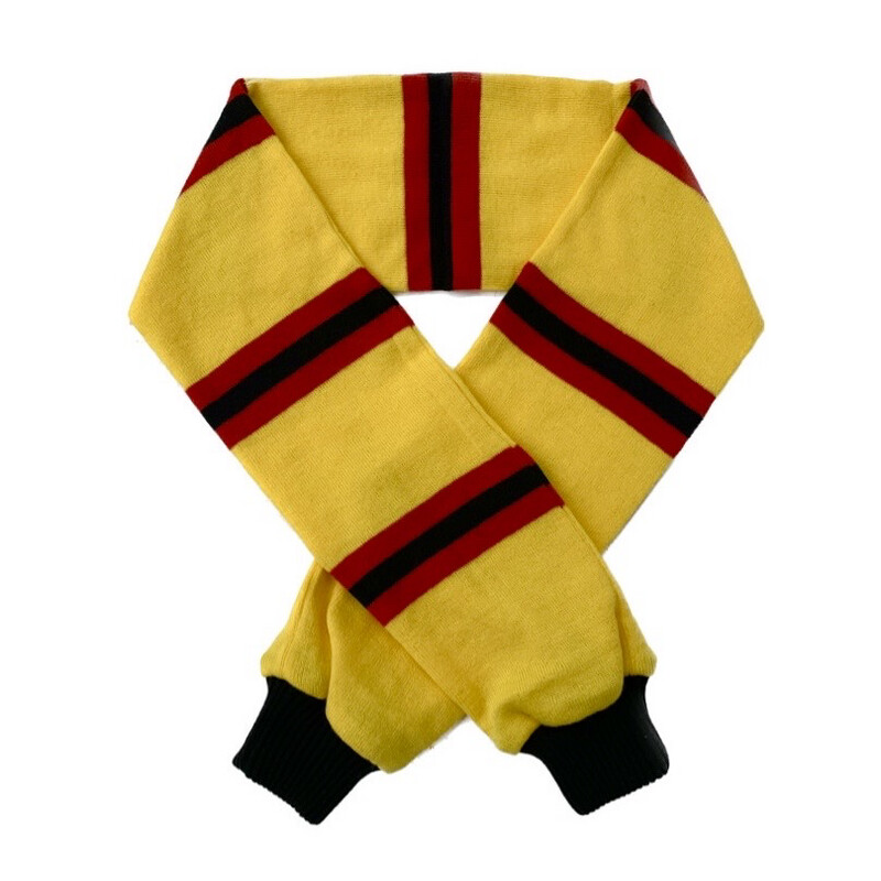 FOOTBALL SLEEVES SCARF YELLOW